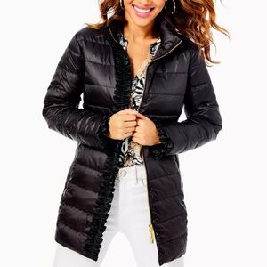 BNWT Lilly Pulitzer Doria down coat size 4